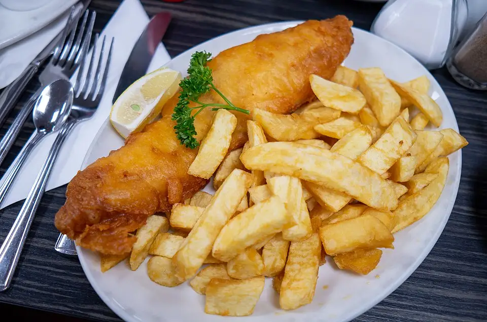 Fish and chips, Londen