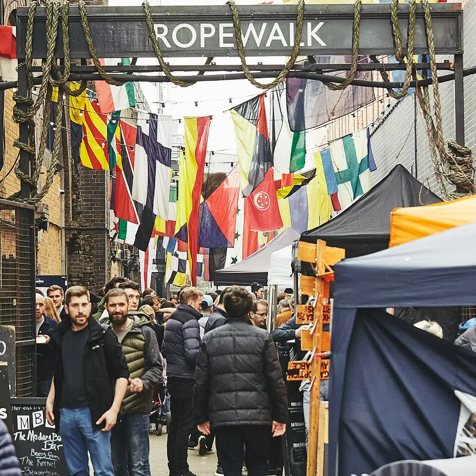 Maltby Street Market, Londres