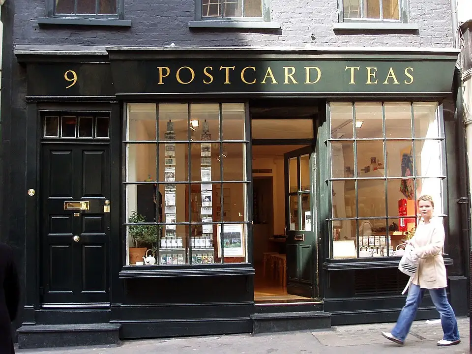 Postcard Teas, Londen